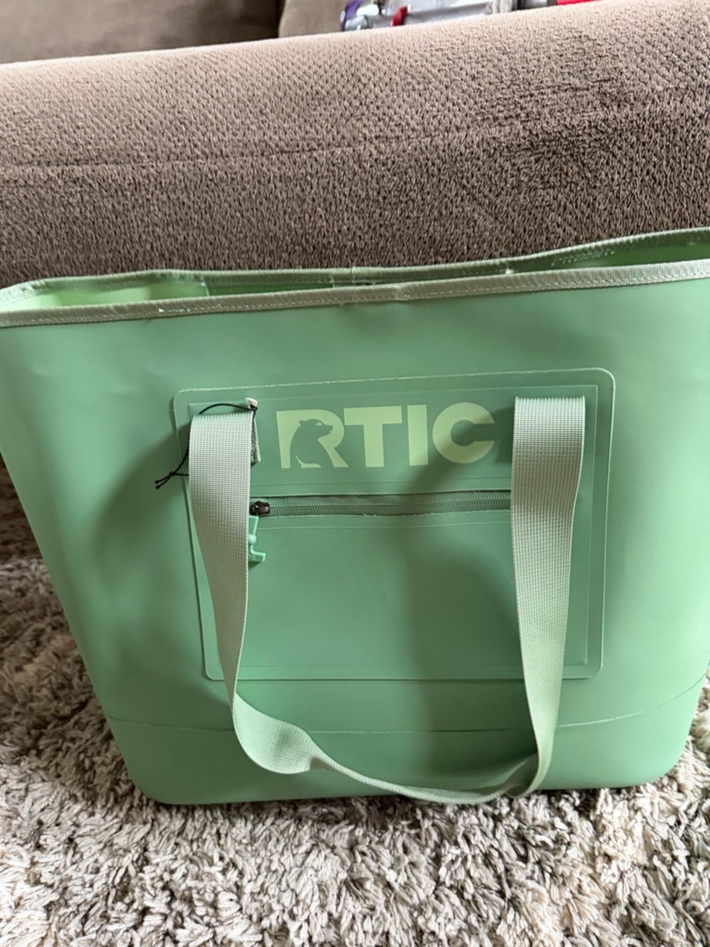 RCTIC Sage Green Waterproof Tote Bag